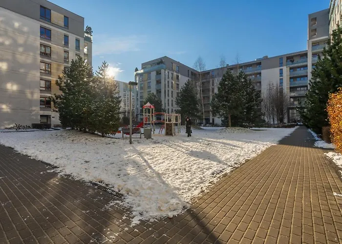 Zoliborz Business - Private Garden, Parking By Rentujemy * Varsó